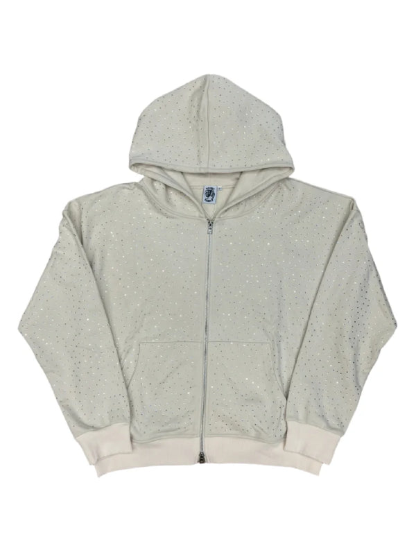 Saint Vanity Exclusive VVS Zip Up Hoodie Grey