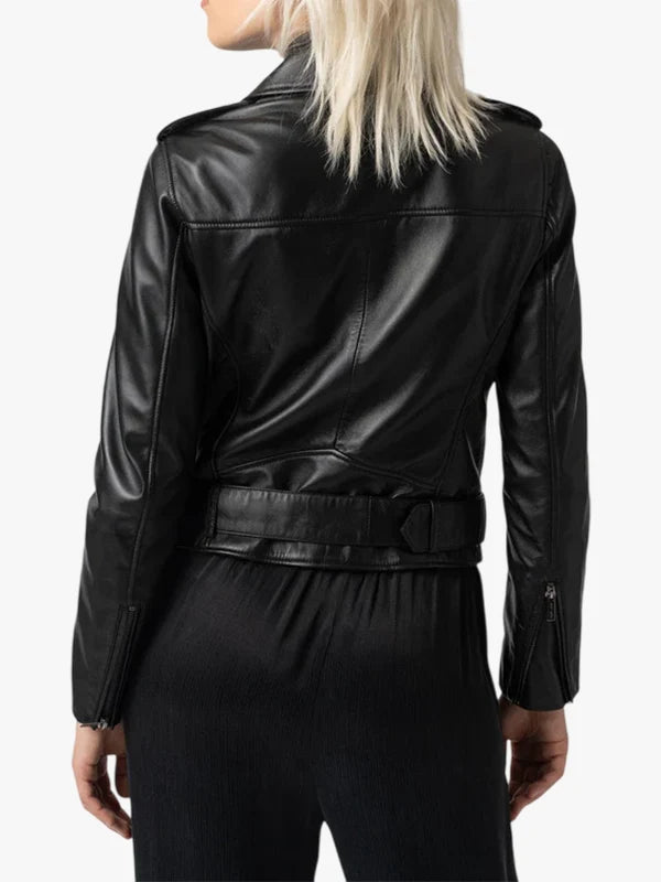 Saint and Sofia Luther Womens Leather Jacket 