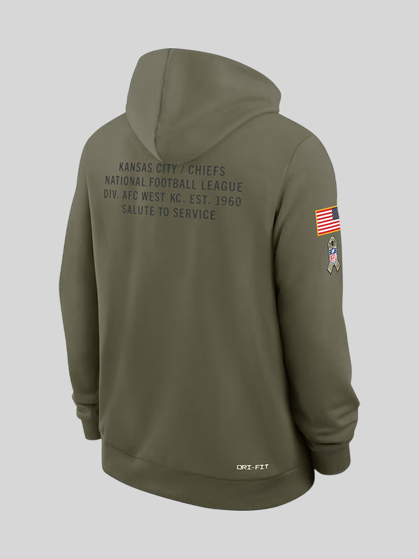Salute to Service 2025 Kansas City Chiefs Sweatshirt Hoodie