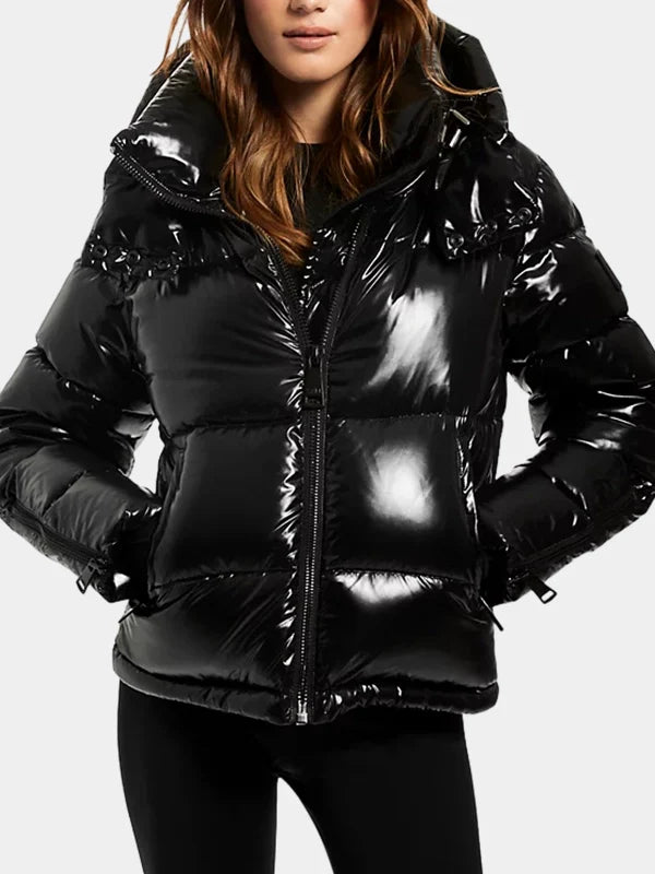 Sam Black Puffer Jacket
