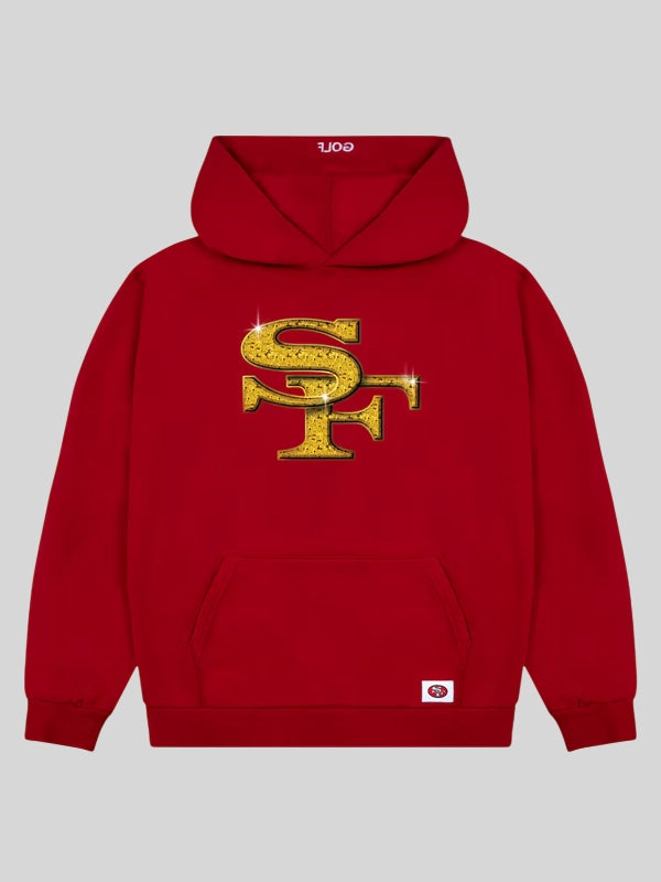 San Francisco 49ers GOLF WANG Red Hoodie