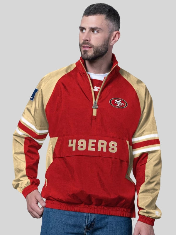 San Francisco 49ers Starter Red Jacket