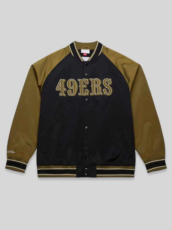 San Francisco 49ers Double Clutch Raglan Jacket