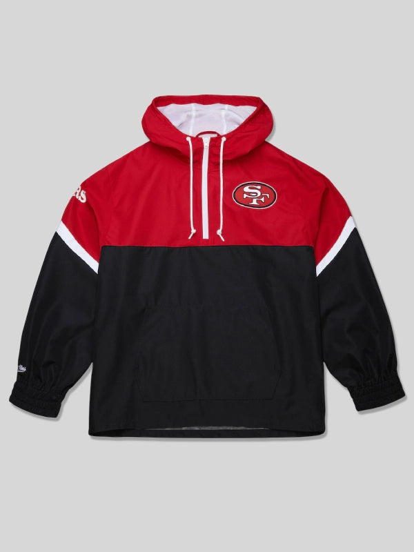 San Francisco 49ers Half-Zip Jacket