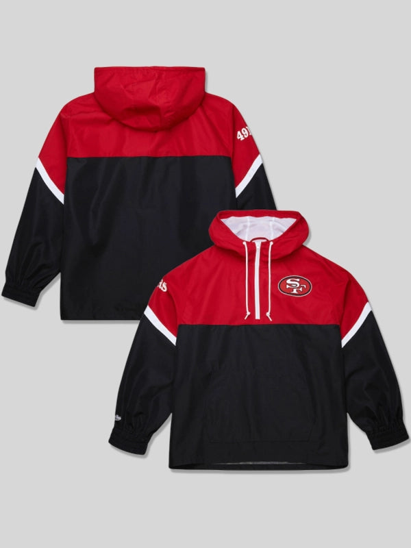 San Francisco 49ers Tie Breaker Anorak Jacket