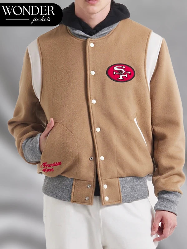 San Francisco 49ers x Todd Snyder Varsity Jacket