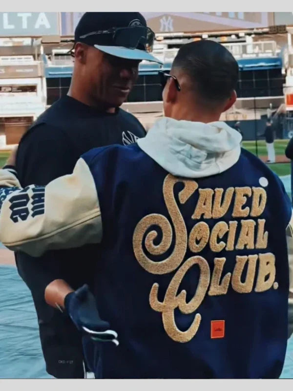 Saved Social Club Daddy Yankee Varsity Jacket