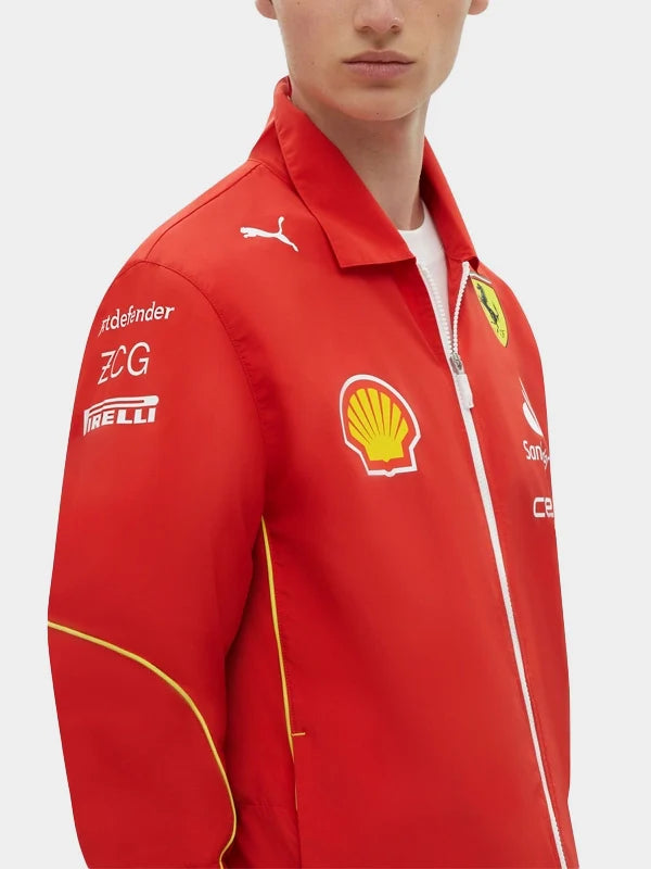 Scuderia Ferrari F1 2024 Team Soft Shell Jacket
