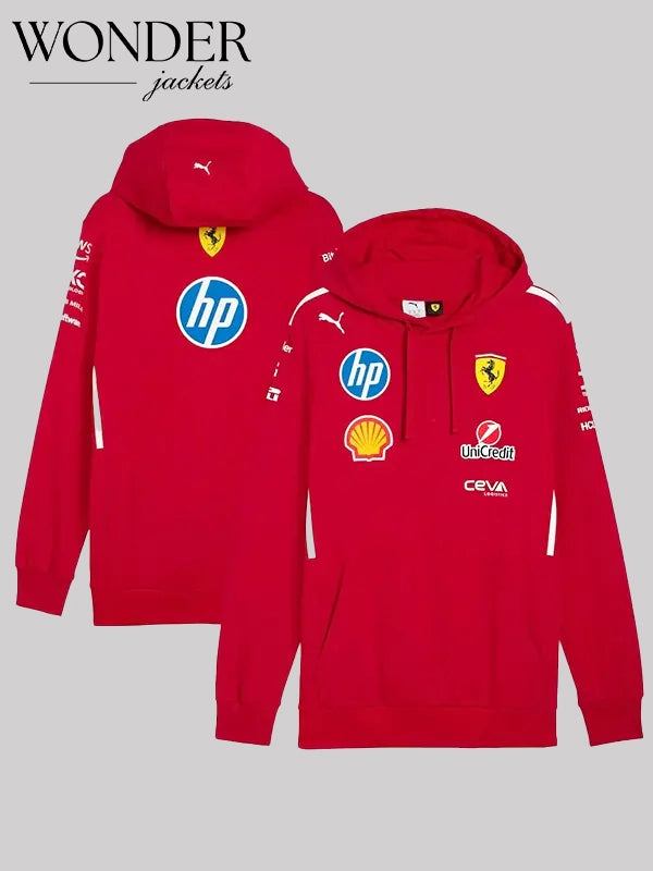 Scuderia Ferrari HP 2025 Team Hoodie