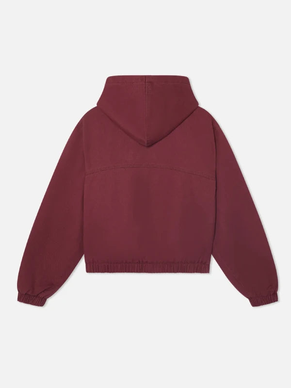 Scuffers Stained Burgundy Work Jacket