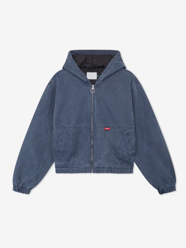 Scuffers Stained Work Jacket Blue