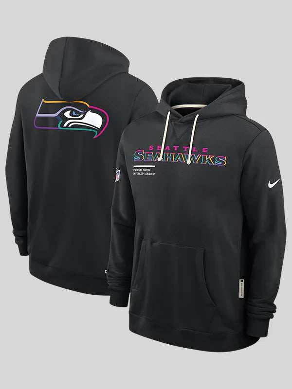 Seattle Seahawks 2025 Crucial Catch Hoodie