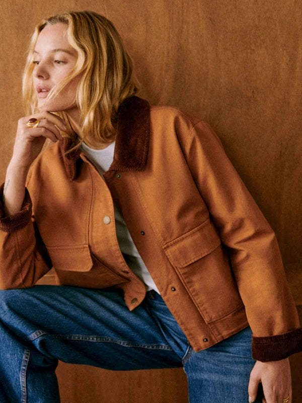 Sezane Brown Marion Jacket
