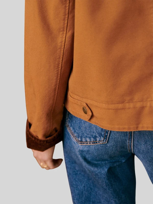 Sezane Marion Jacket Womens Brown