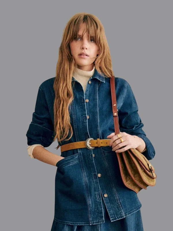 Sezane Will Denim Jacket