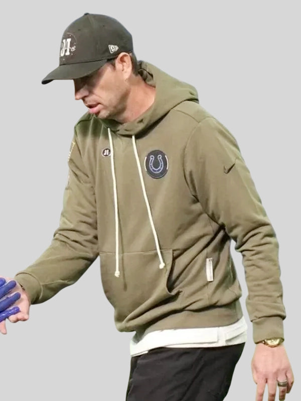 Shane Steichen Indianapolis Colts Salute To Service Hoodie