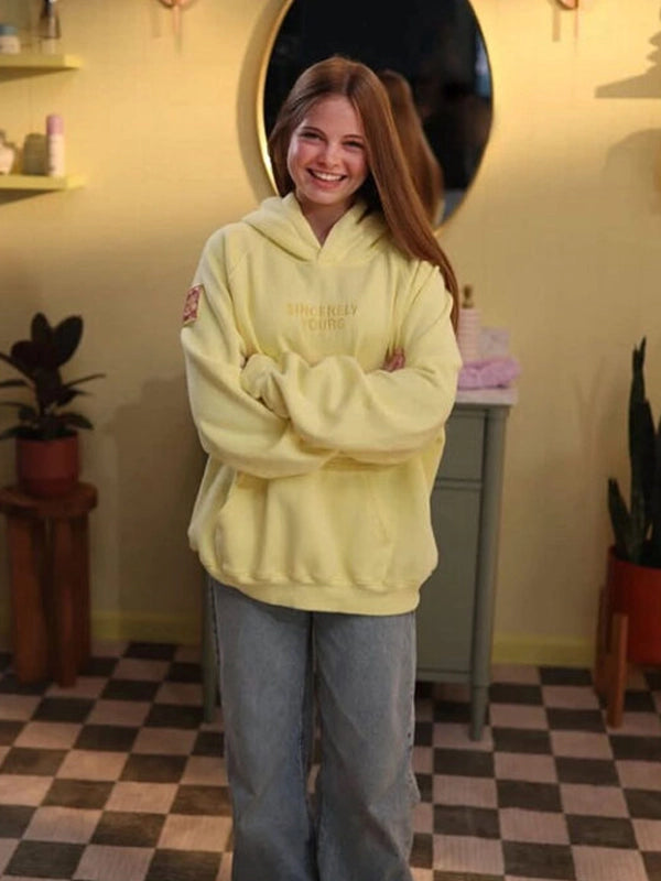 Sincerely yours Salish Matter Hoodie Yellow