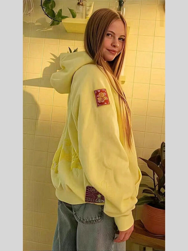 Sincerely yours Salish Matter Yellow Hoodie