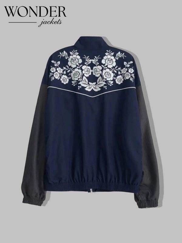 Singles Inferno S04 Kim Tae-Hwan Inspired Floral Embroidered Jacket