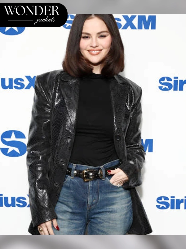 SiriusXM Studios Selena Gomez Black Jacket