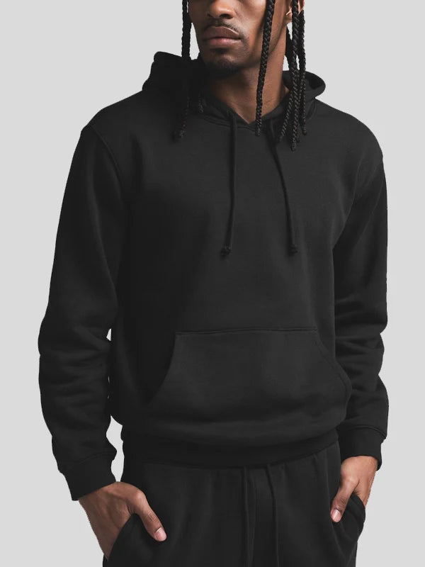 Skims Mens Classic Hoodie Black