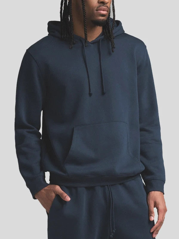 Skims Mens Classic Hoodie Blue