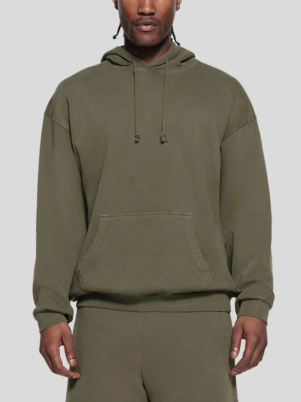 Skims Mens Classic Hoodie Green