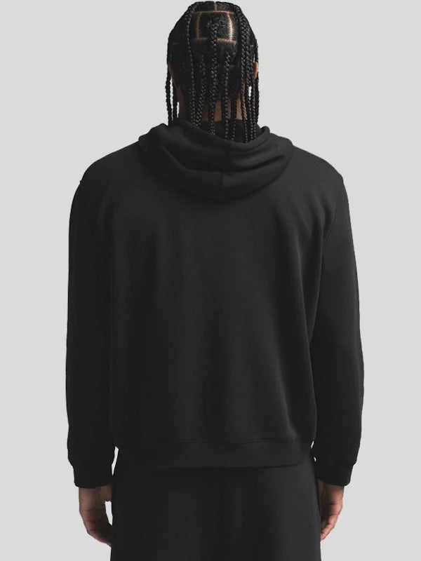 Skims Mens Relaxed Hoodie Black