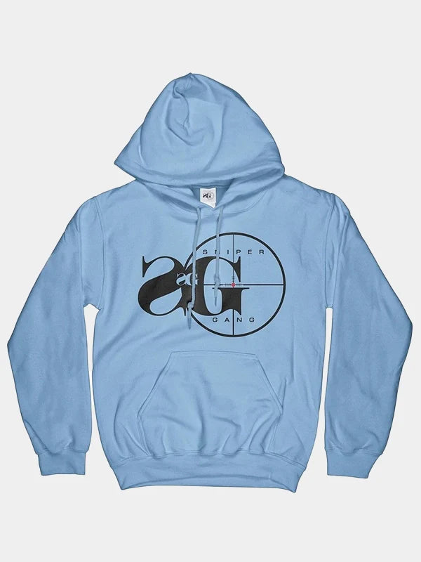 Sniper Gang Hoodie Blue