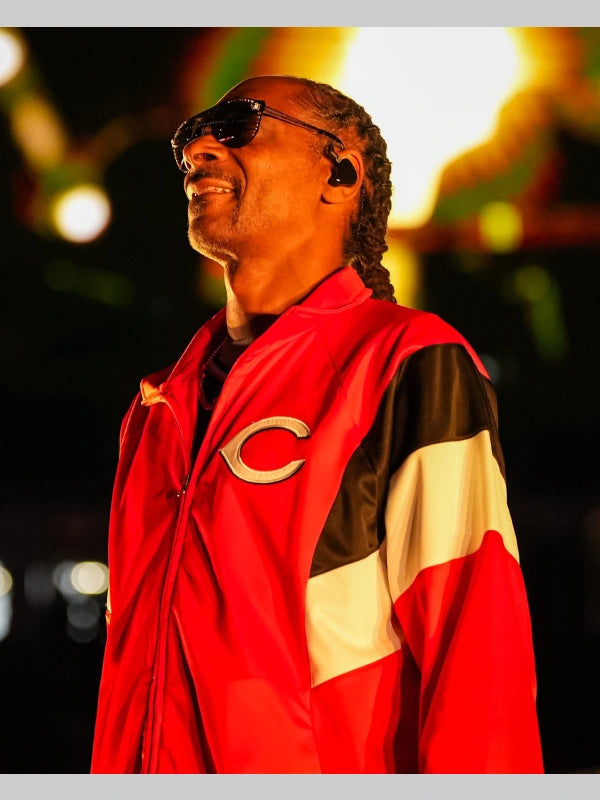 Snoop Dogg Red Track Jacket