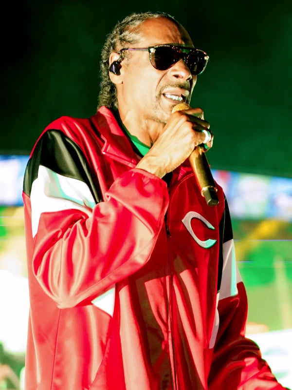 Snoop Dogg Track Jacket Cincinnati Reds