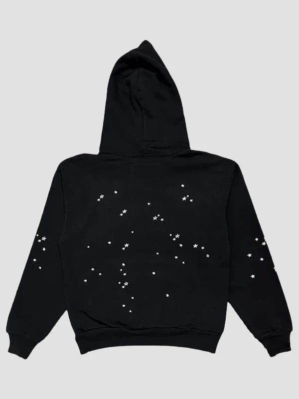 Sp5der Jeffery Black Hoodie Drake