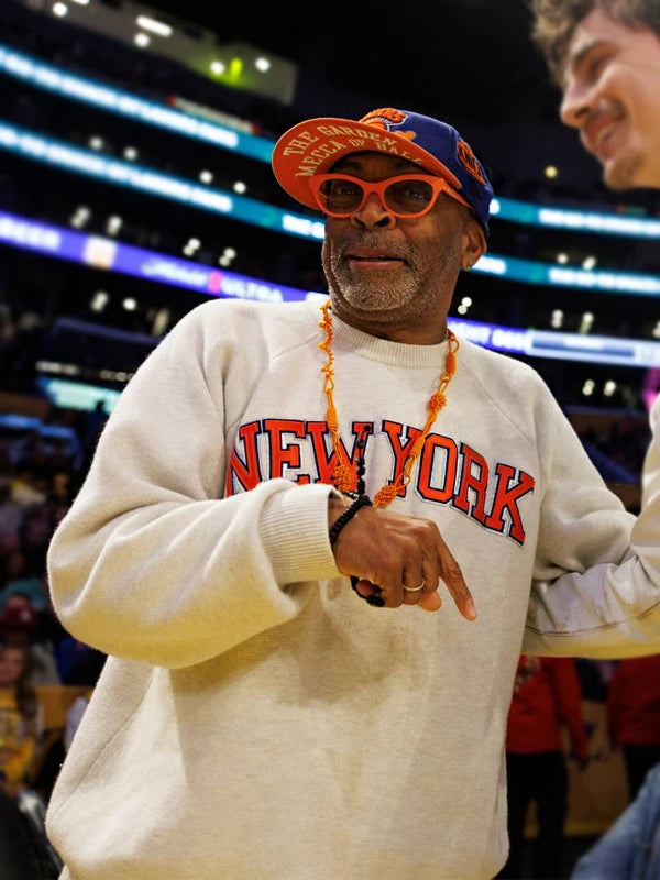Spike Lee Knicks Sweatshirt Grey