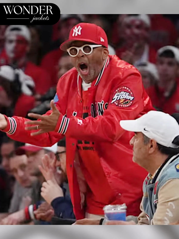 Spike Lee St Johns Basketball Starter Red Jacket