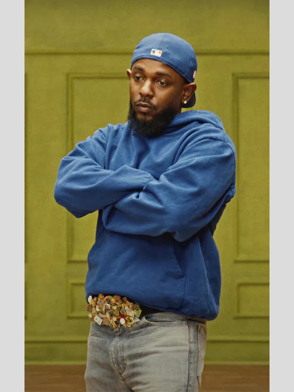 Squabble Up Kendrick Lamar Hoodie Blue