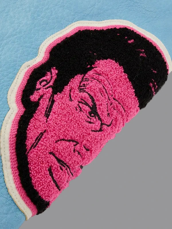 Star Trek Light Year Leather Varsity Jacket Kid Cudi