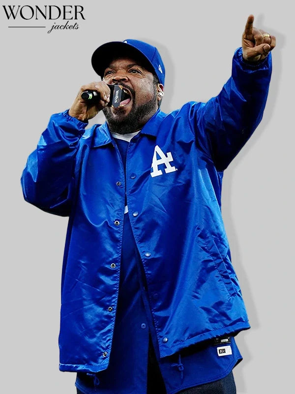 Starter Ice Cube Dodgers Jacket