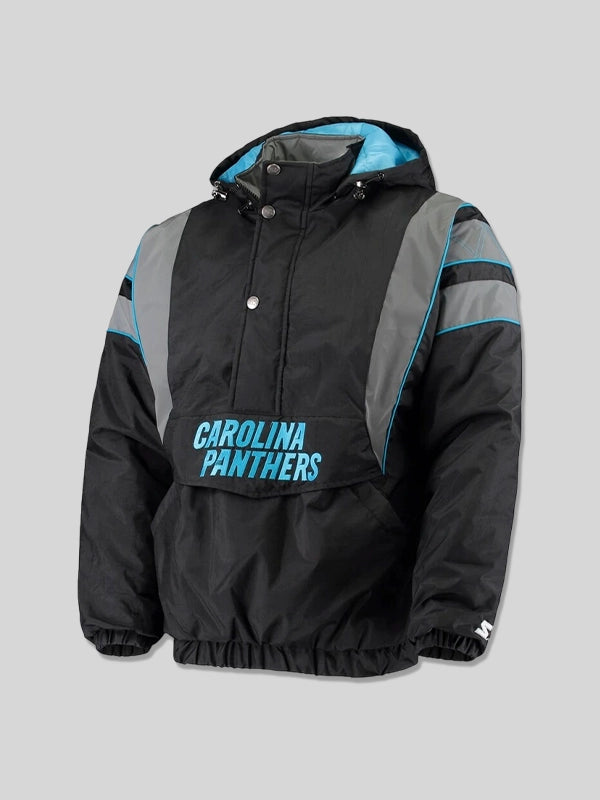 Starter Carolina Panthers Mens Black Jacket