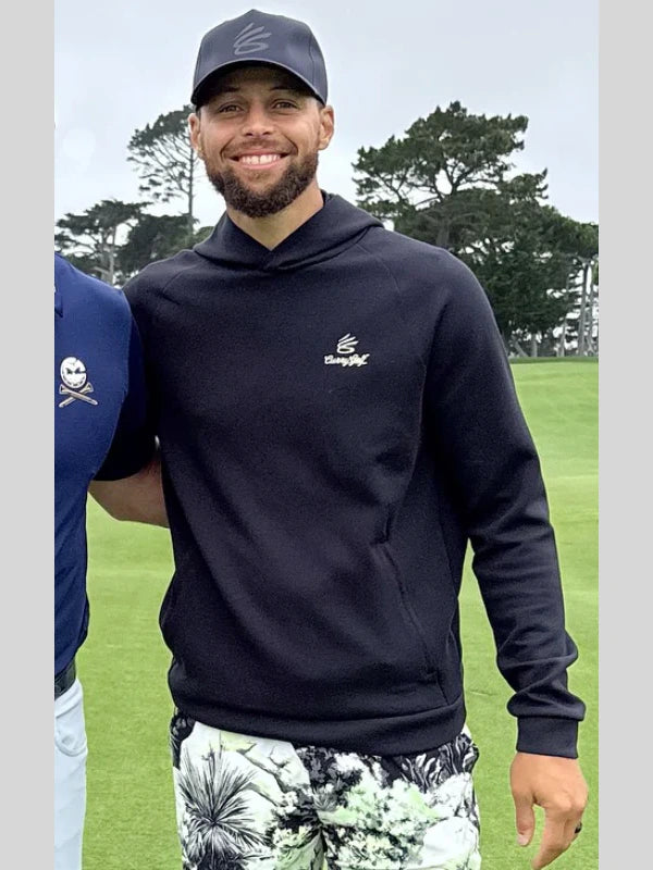 Stephen Curry Black Golf Hoodie
