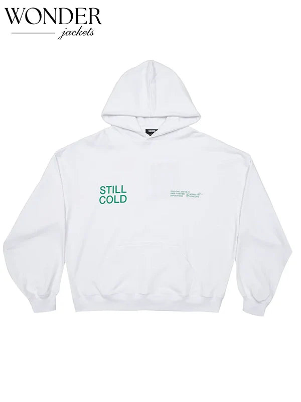 Still Cold Hoodie White