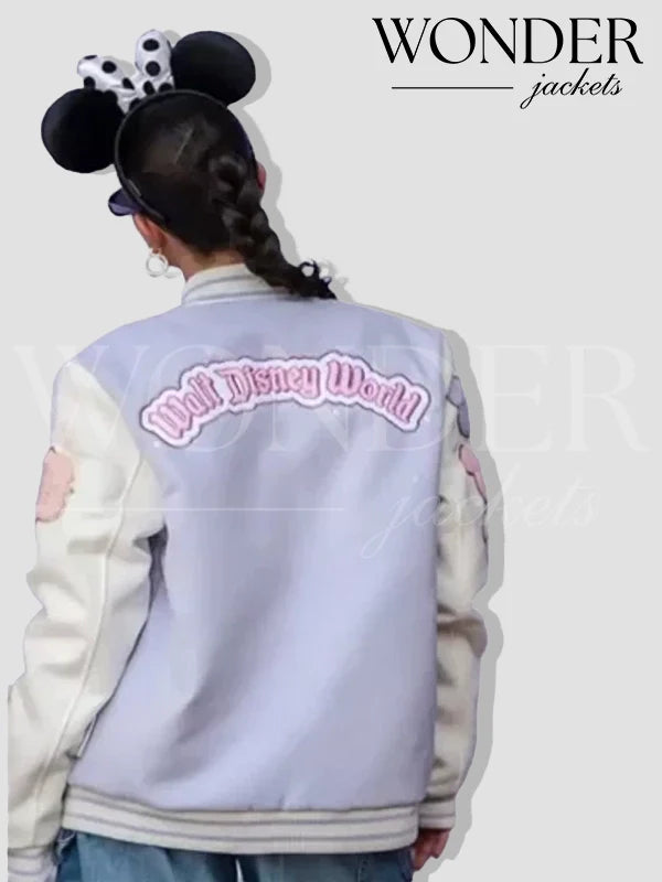 Stoney Clover Lane Disneyland Varsity Jacket Blue