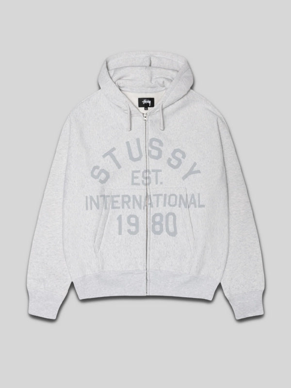 Stussy Established Ash Heather Hoodie