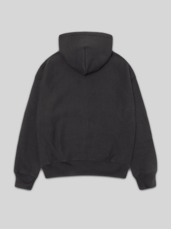 Stussy Felt Applique Hoodie Black