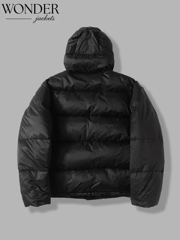 Stüssy Puffer Pink Black Jacket