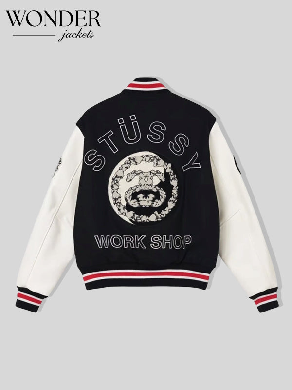 Stussy x Denim Tears X Our Legacy TTL Varsity Jacket