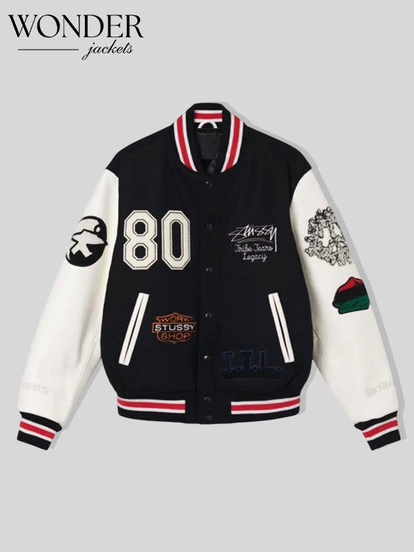 Stussy x Denim Tears X Our Legacy Varsity Jacket