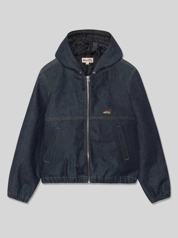 Stussy Insulated Work Jacket Raw Denim