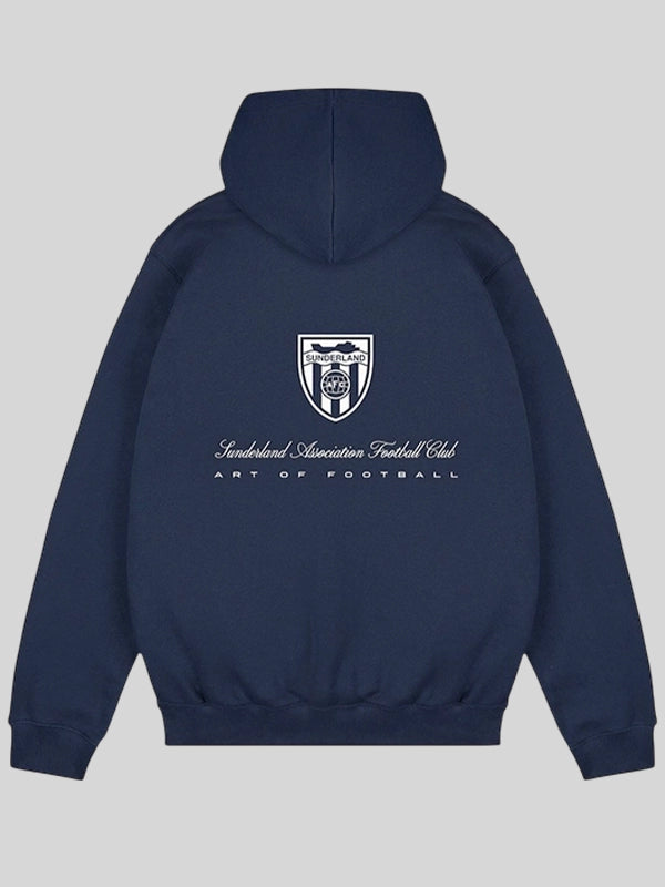 Sunderland x Art of Football Blue Hoodie