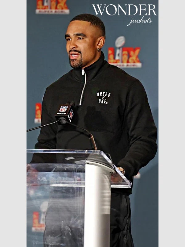 Super Bowl LIX Breed Of One Jalen Hurts Jacket Black