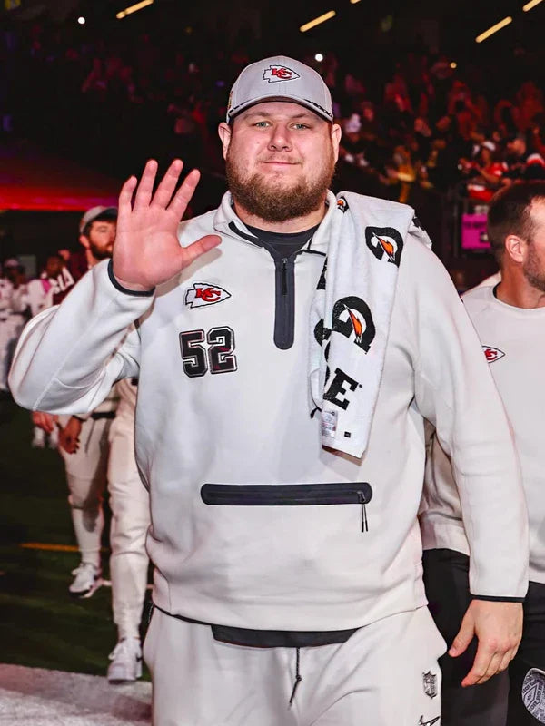 Super Bowl LIX Opening Night Chiefs Nike Half-Zip Jacket